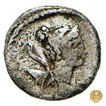 464/8 - sesterzio T. Carisius 46 BC (Roma)