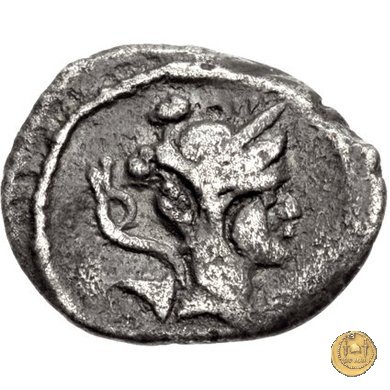 464/8 - sesterzio T. Carisius 46 BC (Roma)