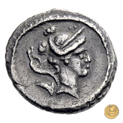 464/8 - sesterzio T. Carisius 46 BC (Roma)