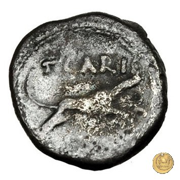 464/8 - sesterzio T. Carisius 46 BC (Roma)