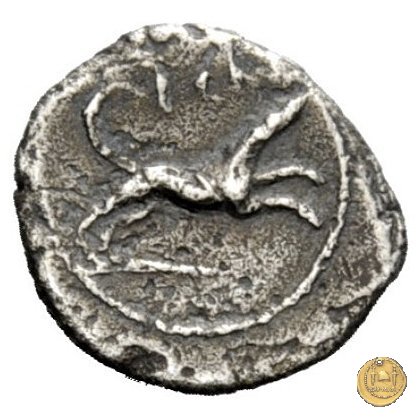 464/8 - sesterzio T. Carisius 46 BC (Roma)