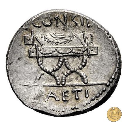 465/2 - denario C. Considius Paetus 46 BC (Roma)