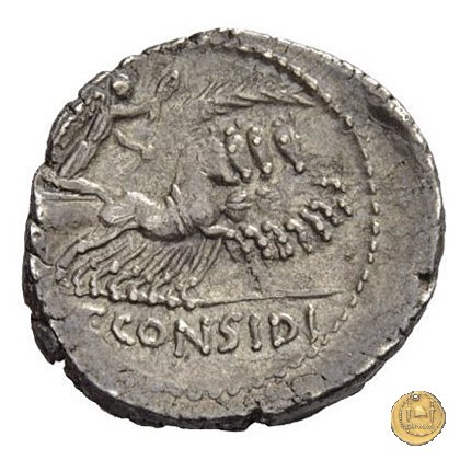 465/5 - denario C. Considius Paetus 46 BC (Roma)