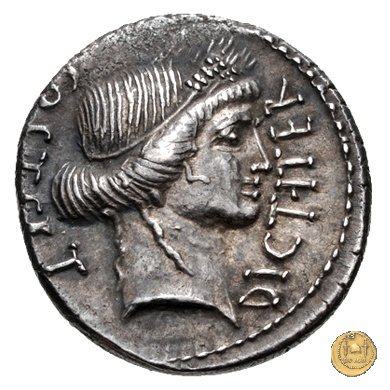 467/1 - denario C. Iulius Caesar 46 BC