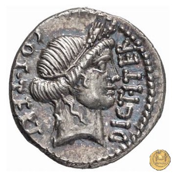 467/1 - denario C. Iulius Caesar 46 BC