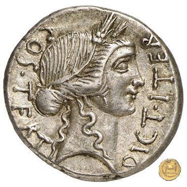 467/1 - denario C. Iulius Caesar 46 BC