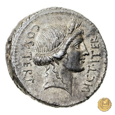 467/1 - denario C. Iulius Caesar 46 BC