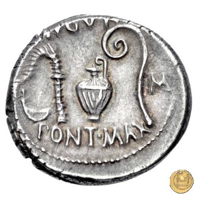 467/1 - denario C. Iulius Caesar 46 BC