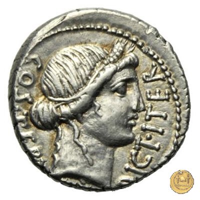 467/1 - denario C. Iulius Caesar 46 BC