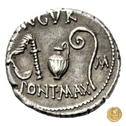 467/1 - denario C. Iulius Caesar 46 BC