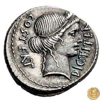 467/1 - denario C. Iulius Caesar 46 BC