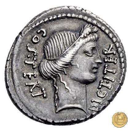 467/1 - denario C. Iulius Caesar 46 BC