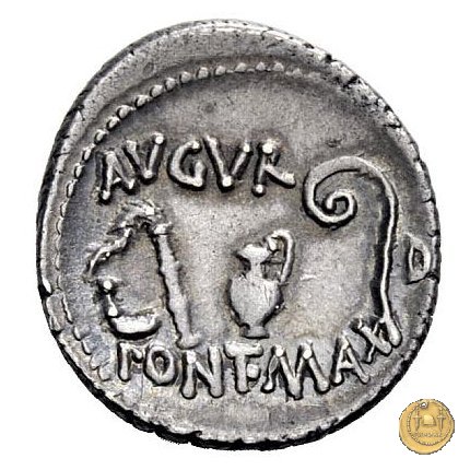 467/1 - denario C. Iulius Caesar 46 BC