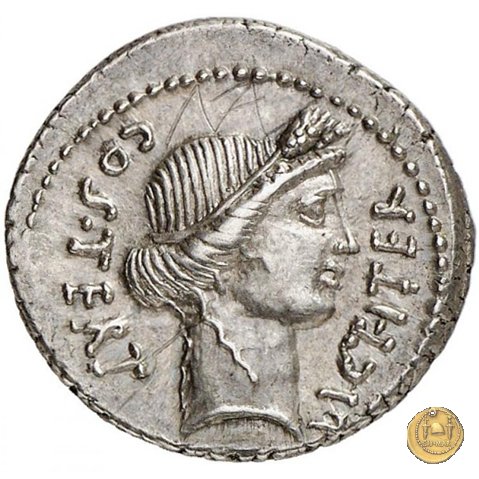 467/1 - denario C. Iulius Caesar 46 BC