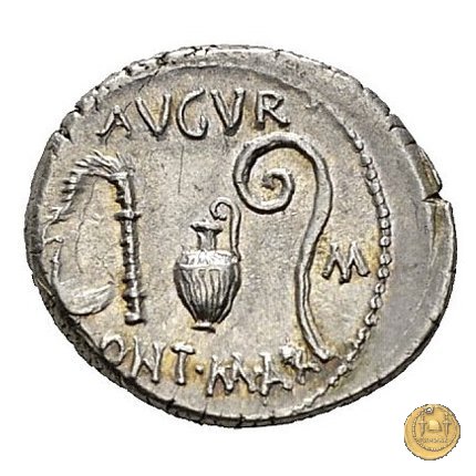 467/1 - denario C. Iulius Caesar 46 BC