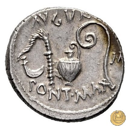 467/1 - denario C. Iulius Caesar 46 BC