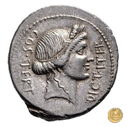 467/1 - denario C. Iulius Caesar 46 BC