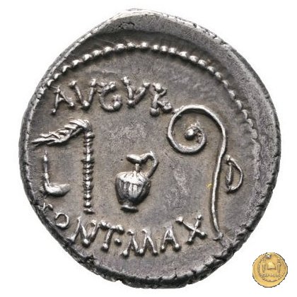 467/1 - denario C. Iulius Caesar 46 BC