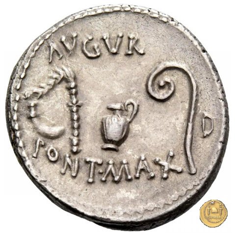 467/1 - denario C. Iulius Caesar 46 BC