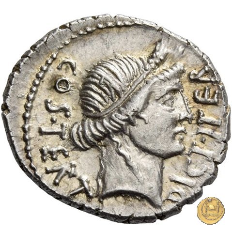 467/1 - denario C. Iulius Caesar 46 a.C.