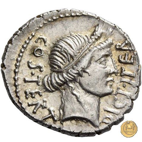 467/1 - denario C. Iulius Caesar 46 BC