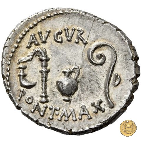 467/1 - denario C. Iulius Caesar 46 BC