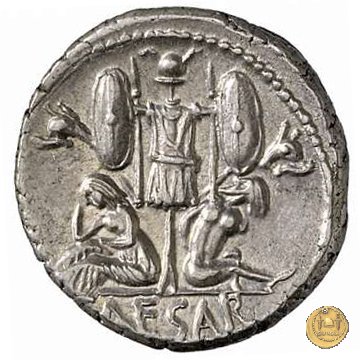 468/1 - denario C. Iulius Caesar 46-45 BC (Spagna)