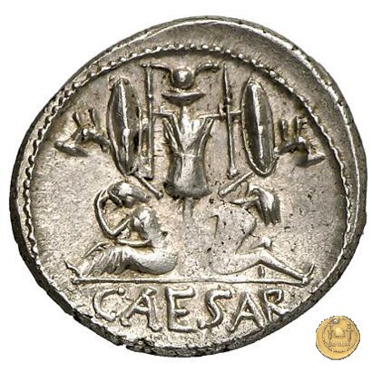 468/1 - denario C. Iulius Caesar 46-45 BC (Spagna)