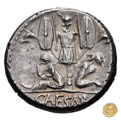 468/1 - denario C. Iulius Caesar 46-45 BC (Spagna)