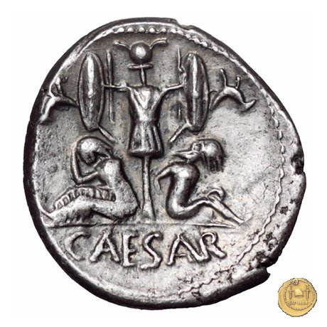 468/1 - denario C. Iulius Caesar 46-45 BC (Spagna)