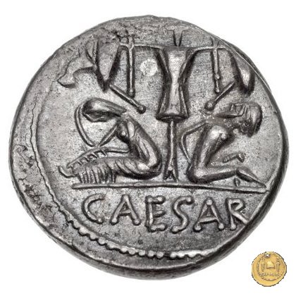 468/1 - denario C. Iulius Caesar 46-45 BC (Spagna)