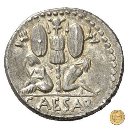 468/1 - denario C. Iulius Caesar 46-45 a.C. (Spagna)