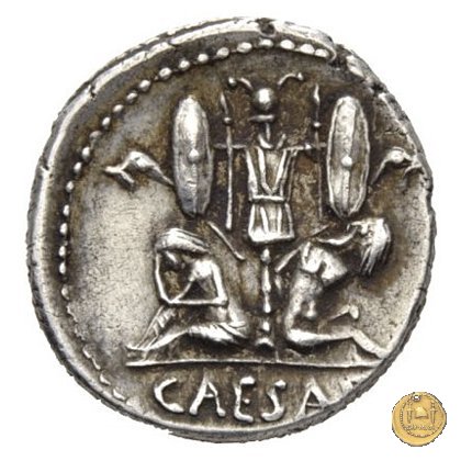 468/1 - denario C. Iulius Caesar 46-45 BC (Spagna)