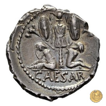 468/1 - denario C. Iulius Caesar 46-45 BC (Spagna)