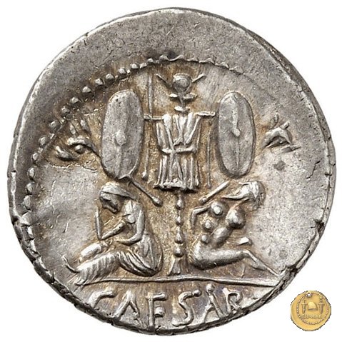 468/1 - denario C. Iulius Caesar 46-45 BC (Spagna)