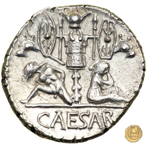 468/2 - denario C. Iulius Caesar 46-45 BC (Spagna)