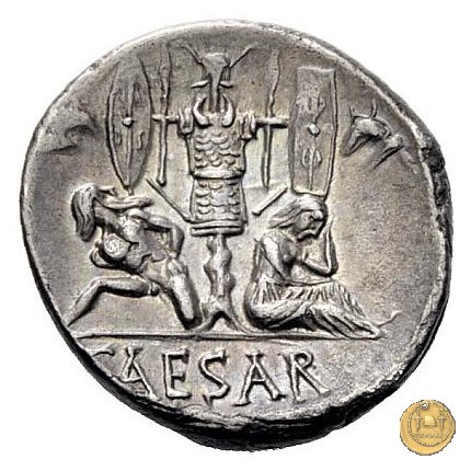 468/2 - denario C. Iulius Caesar 46-45 BC (Spagna)