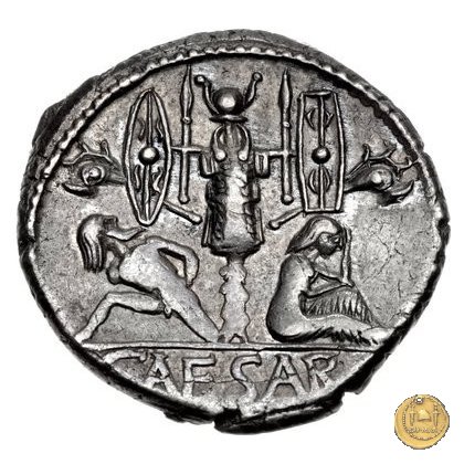 468/2 - denario C. Iulius Caesar 46-45 BC (Spagna)