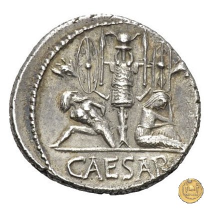 468/2 - denario C. Iulius Caesar 46-45 BC (Spagna)