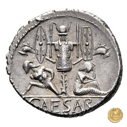 468/2 - denario C. Iulius Caesar 46-45 BC (Spagna)