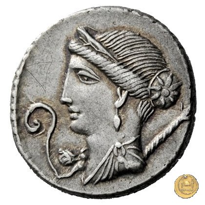 468/2 - denario C. Iulius Caesar 46-45 a.C. (Spagna)