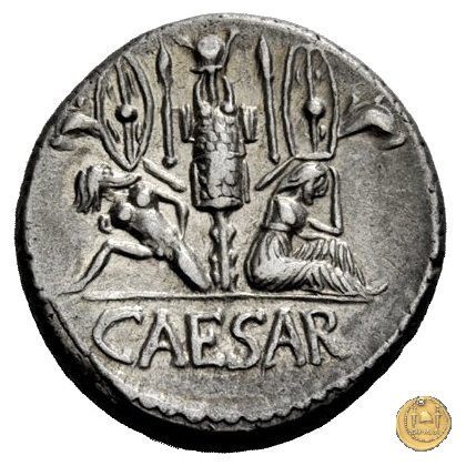 468/2 - denario C. Iulius Caesar 46-45 BC (Spagna)