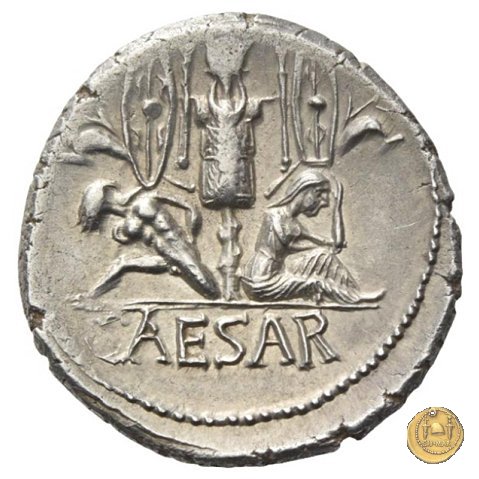 468/2 - denario C. Iulius Caesar 46-45 BC (Spagna)