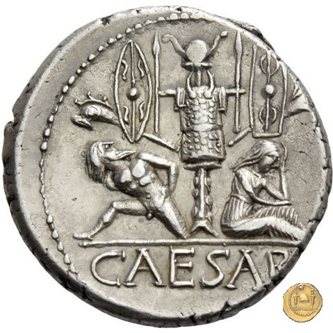 468/2 - denario C. Iulius Caesar 46-45 BC (Spagna)