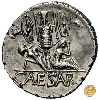 468/2 - denario C. Iulius Caesar 46-45 BC (Spagna)