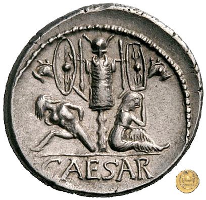 468/2 - denario C. Iulius Caesar 46-45 BC (Spagna)