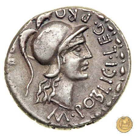 469/1 - denario Cn. Pompeius / M. Publicius 46-45 BC (Spagna)