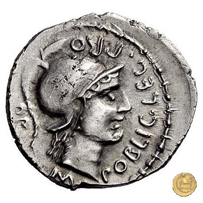 469/1 - denario Cn. Pompeius / M. Publicius 46-45 BC (Spagna)