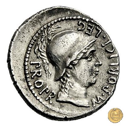 469/1 - denario Cn. Pompeius / M. Publicius 46-45 BC (Spagna)