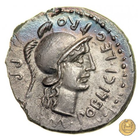 469/1 - denario Cn. Pompeius / M. Publicius 46-45 BC (Spagna)